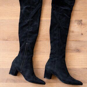 Steve Madden Lessa Black Suede Over-the-Knee Boots w/box | Women’s Size 7